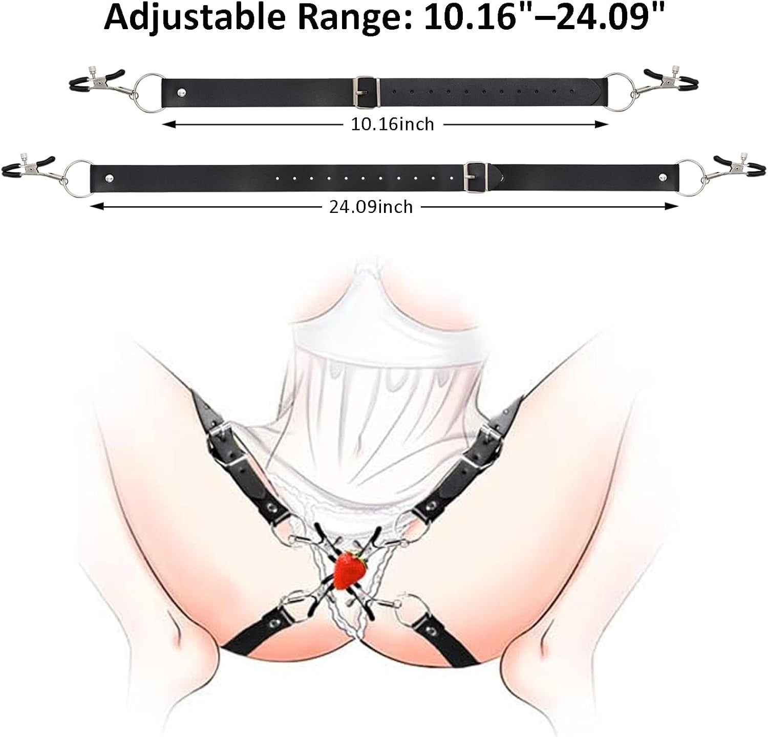 TeaseTension Labia & Nipple BDSM Clamp Set