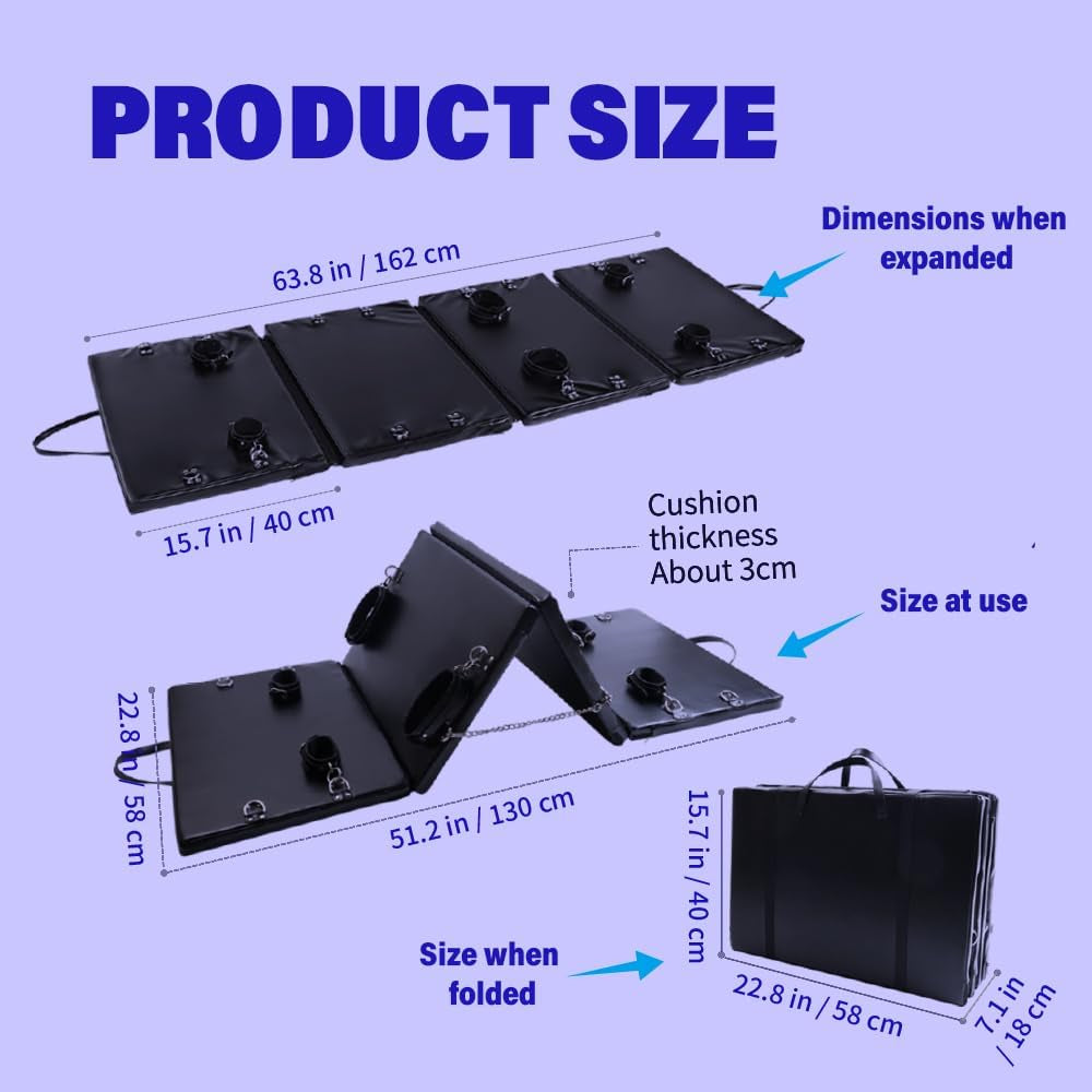 NocturneVice BDSM Bondage Platform | PU Leather Restraint System