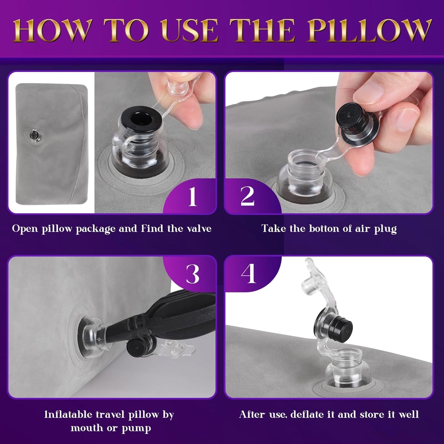 VelvetPeak Inflatable Triangle Sex Position Pillow