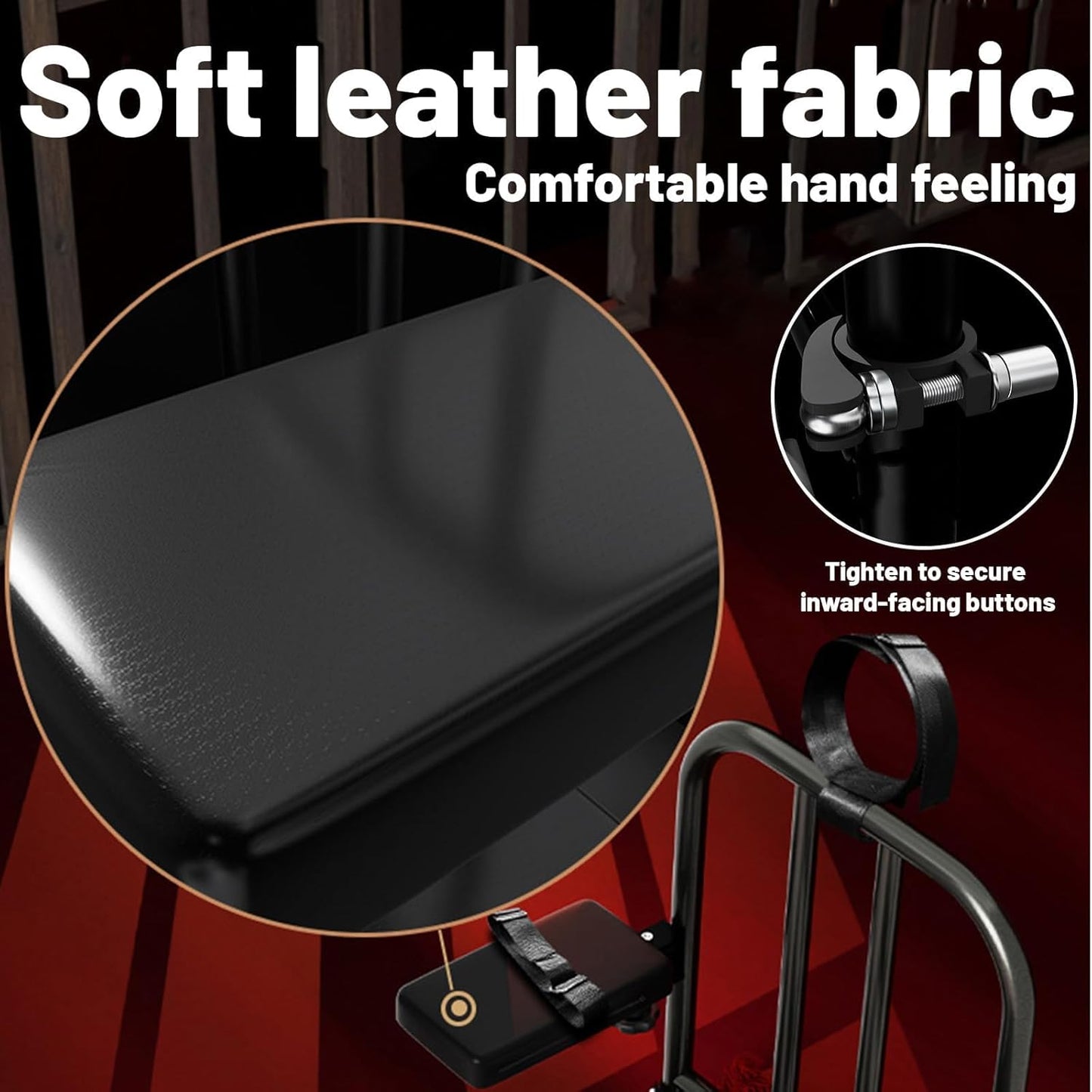 Bondage Furniture, Sex Chair, Sex Bench, BDSM Chair, Adjustable Restraint Wrist Cuffs Included, Ultimate Fully Adjustable Obedience Chair, Novelty BDSM Sex Toy for Adult Game.