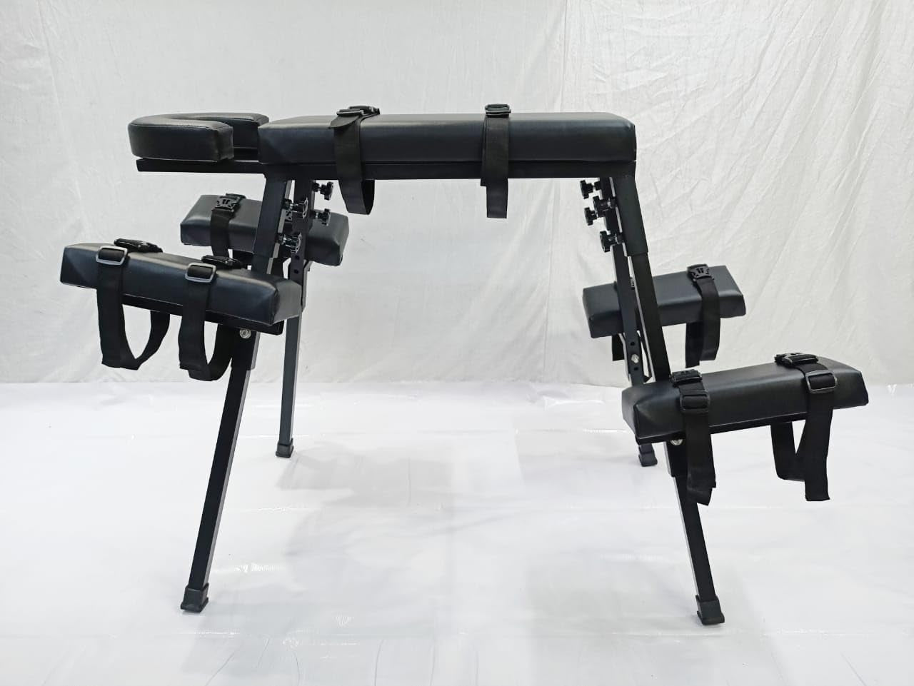 Spanking Bench BDSM Restraint Kinky Playroom Spanking Table Bench Black Color