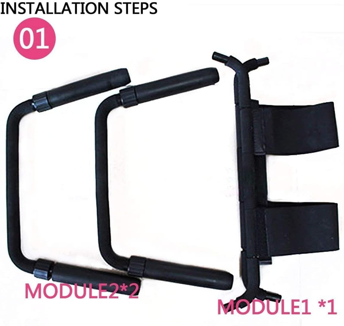 Adjustable Folding Chair Position Assist Chair Portable Couples Stool Detachable Stool Elastic Furniture for Bedroom Bathroom Bear Weight up to 300 Pounds