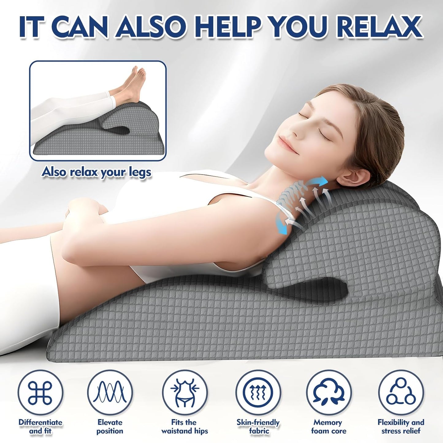 NocturneWedge Memory Foam Sex Position Pillow