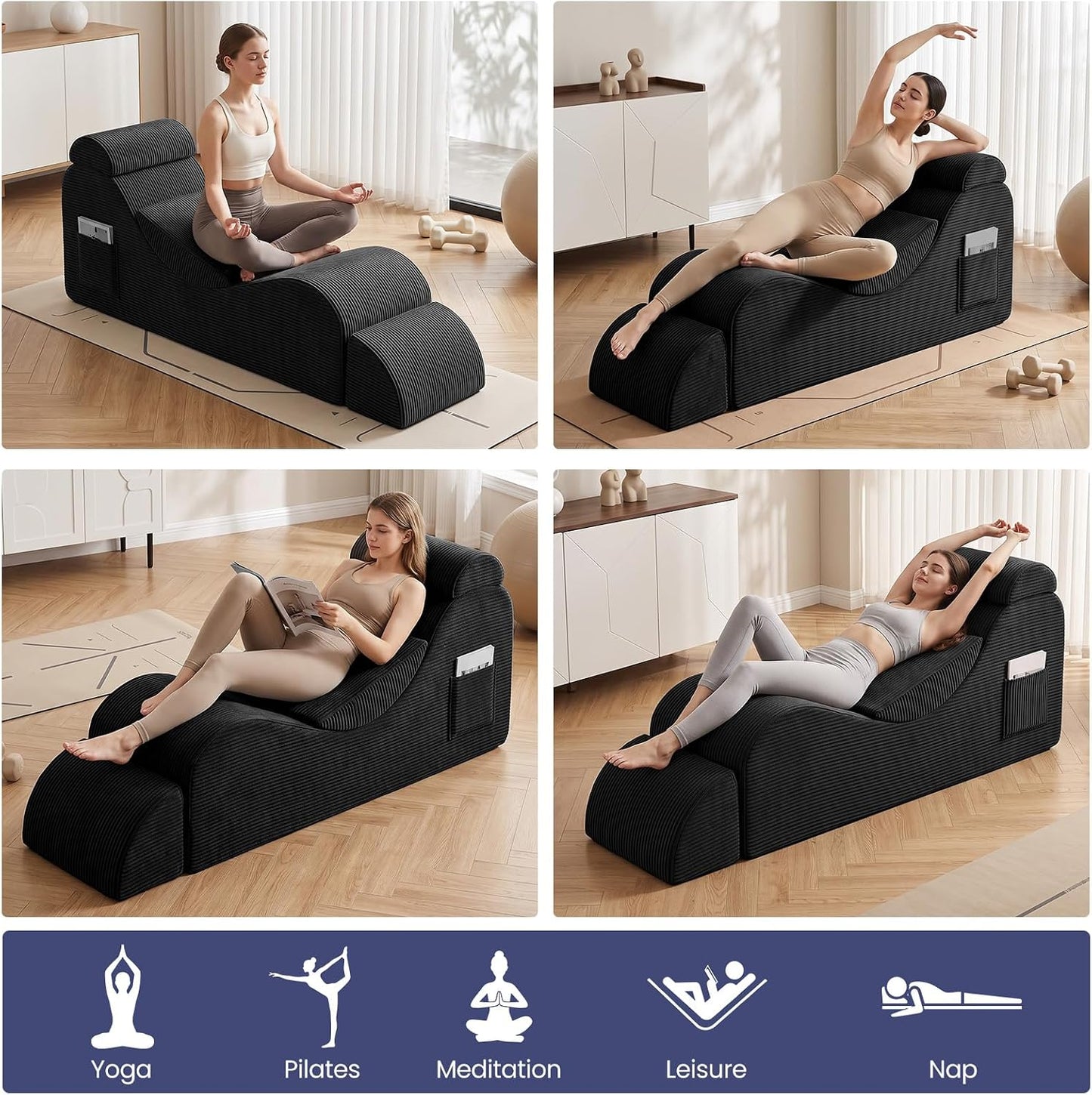 DuskCradle Convertible S-Shaped Sex Chaise