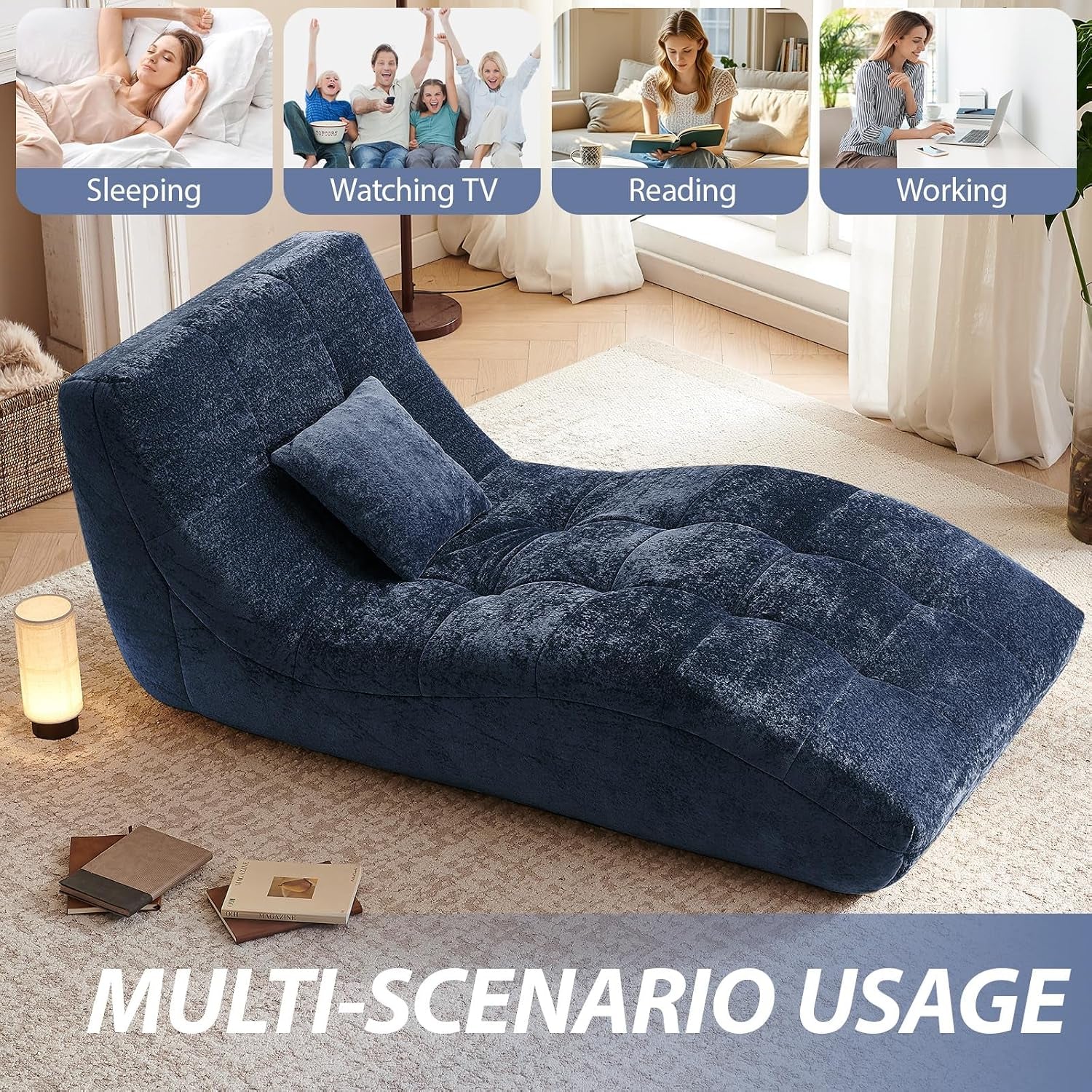 SilkRendezvous Curved Sex Chaise Lounge
