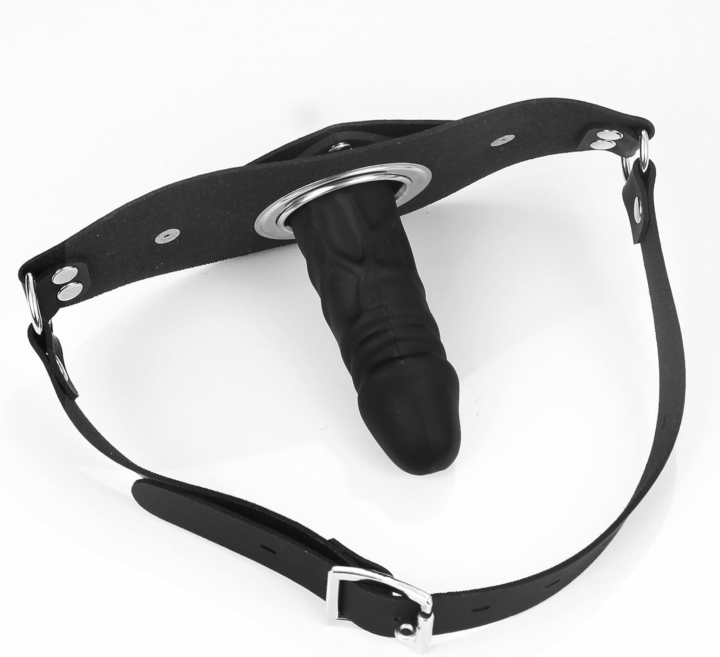 SwapPlay BDSM Penis Gag – Detachable, Lockable Strap