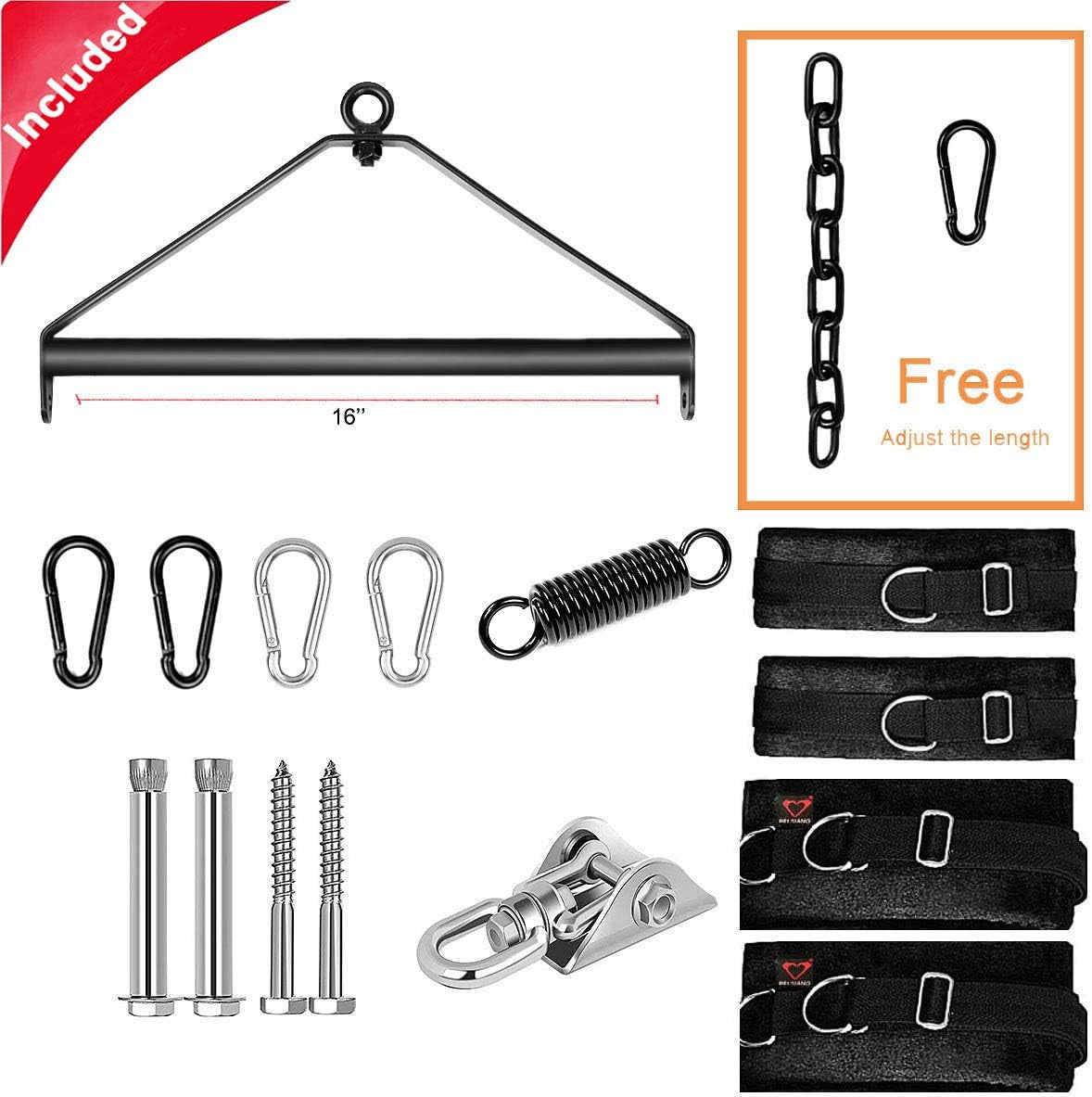 Adult Sex Swing,360 Degree Spinning Ceiling Indoor Swing, Sex Swivel Sling Set with Premium Paint Stand and Widened Thick Comfortable Toys for Couples(Ultimate Enhanced)