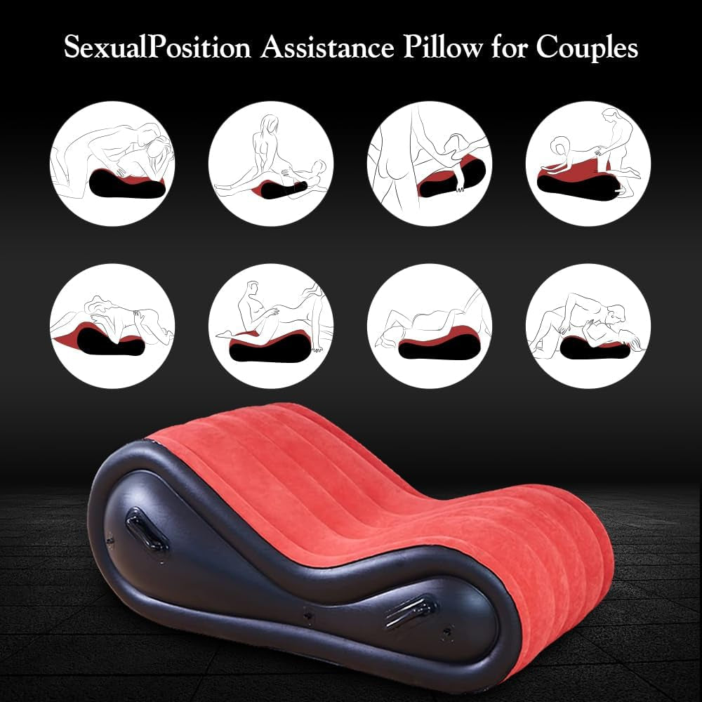NoirRise Inflatable Sex Sofa with Cuffs