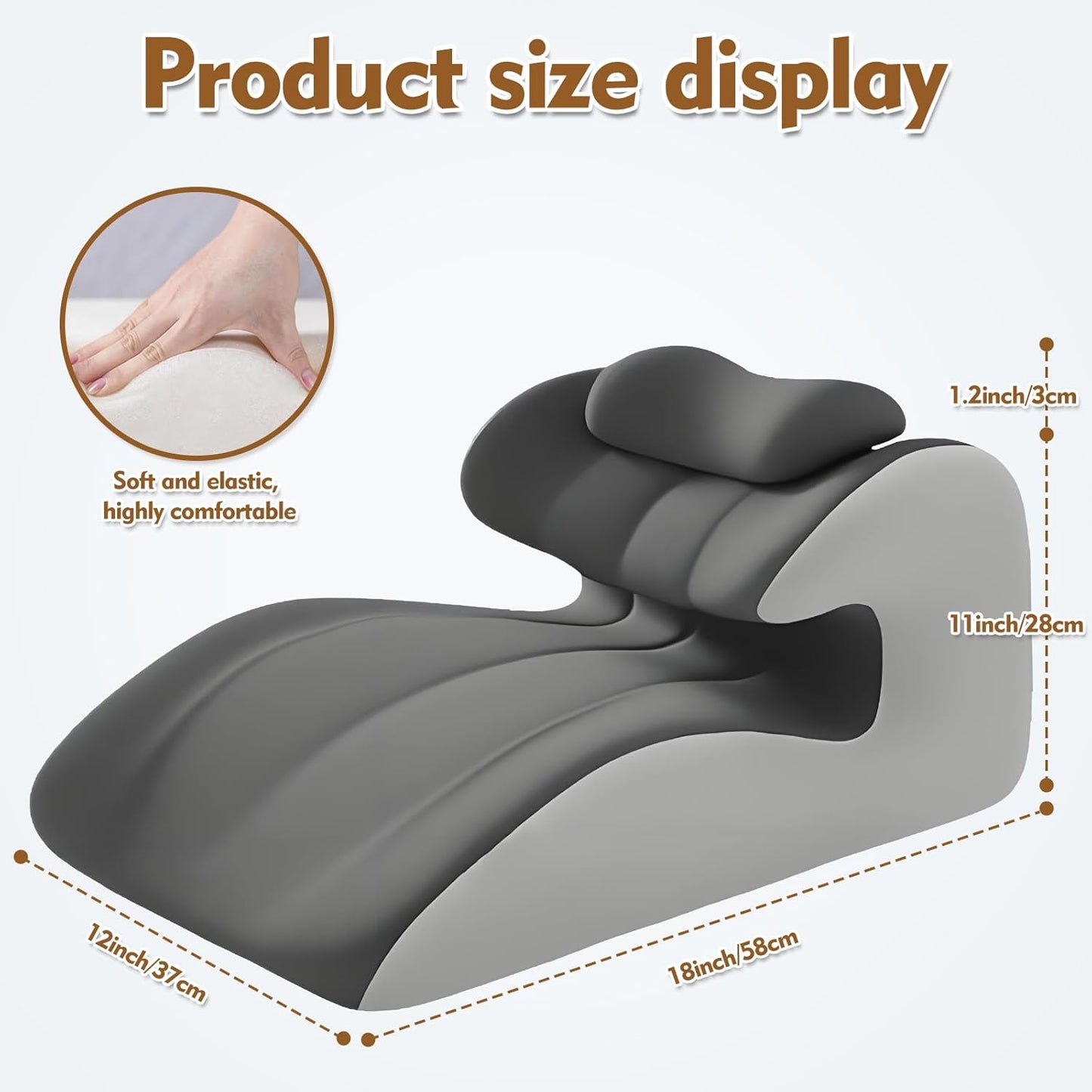 DuskRest Memory Foam Sex Positioning Pillow