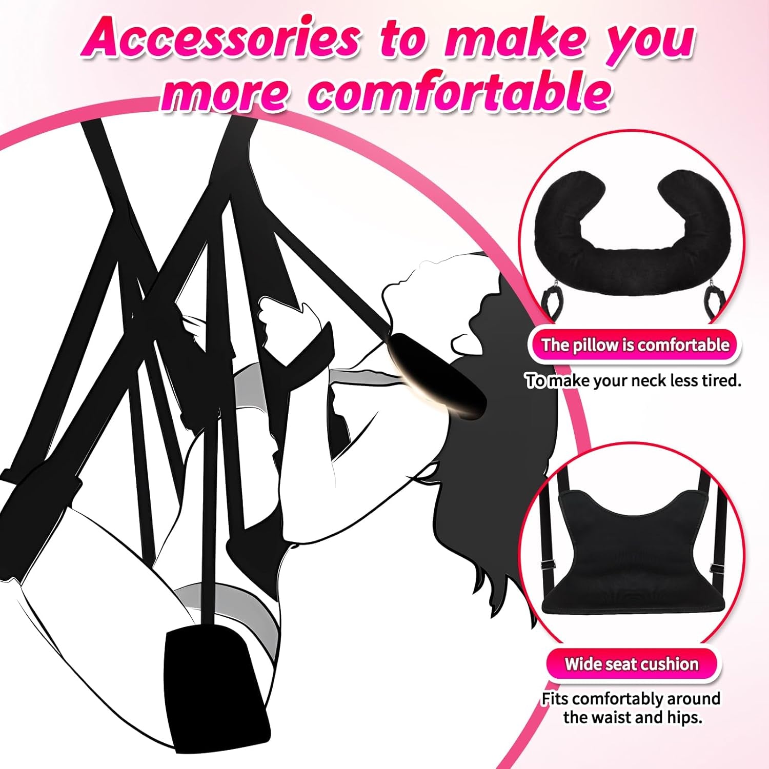 DuskFrame Freestanding Sex Swing Frame 800 lbs Hold