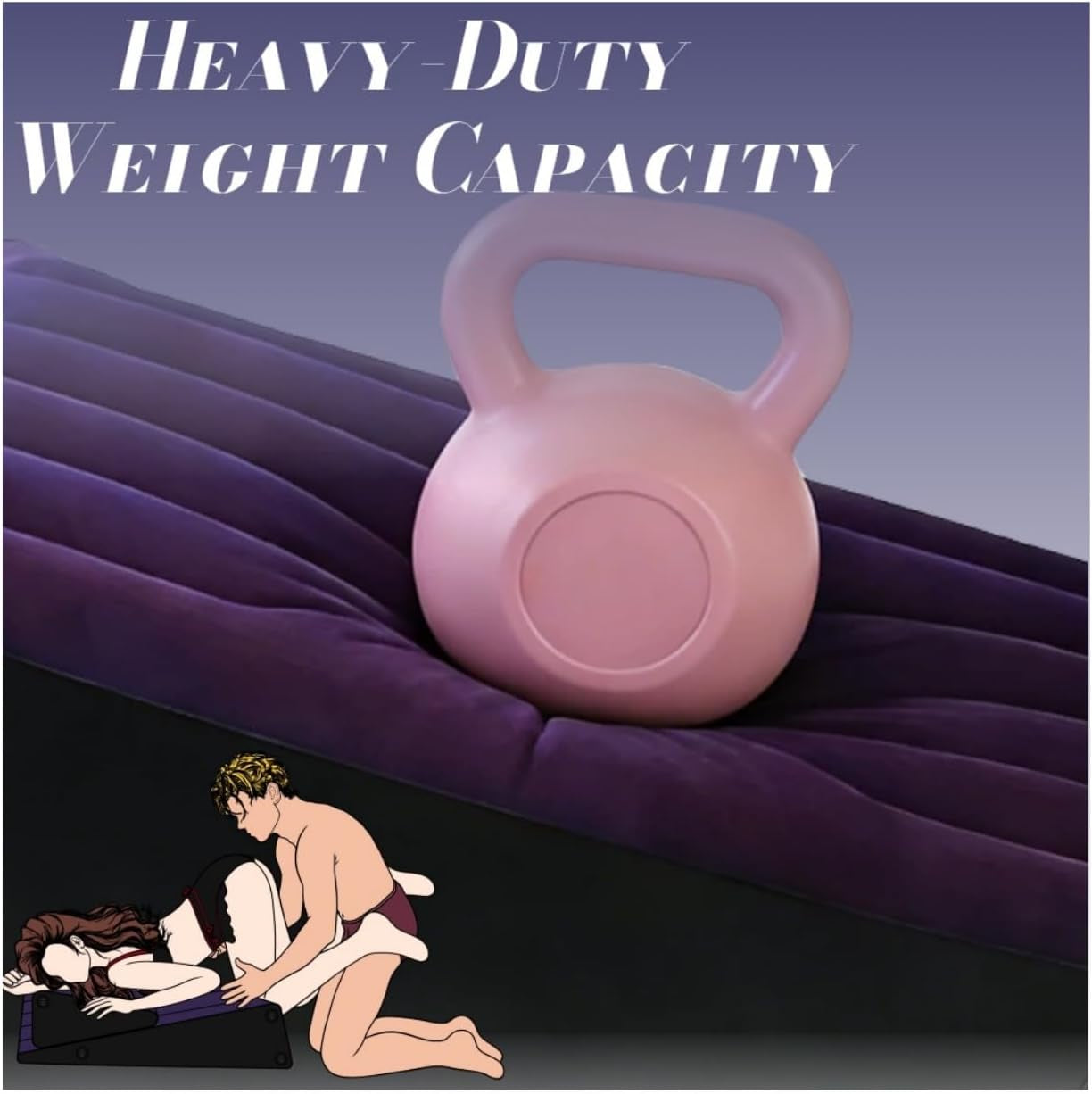 DualLift Sex Position Pillow Set with Cuffs