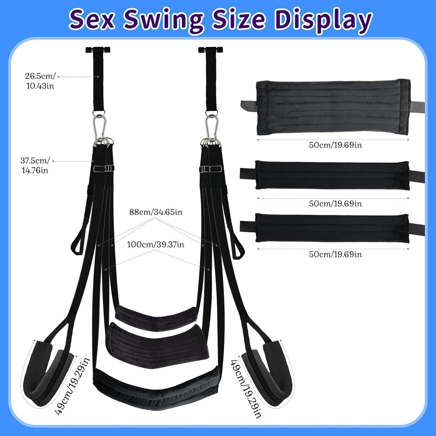AirBound Heavy Duty BDSM Door Sex Swing