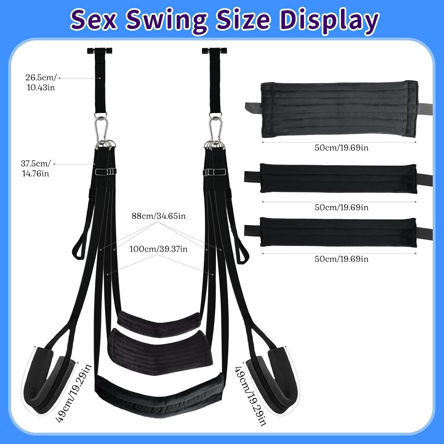 AirBound Heavy Duty BDSM Door Sex Swing