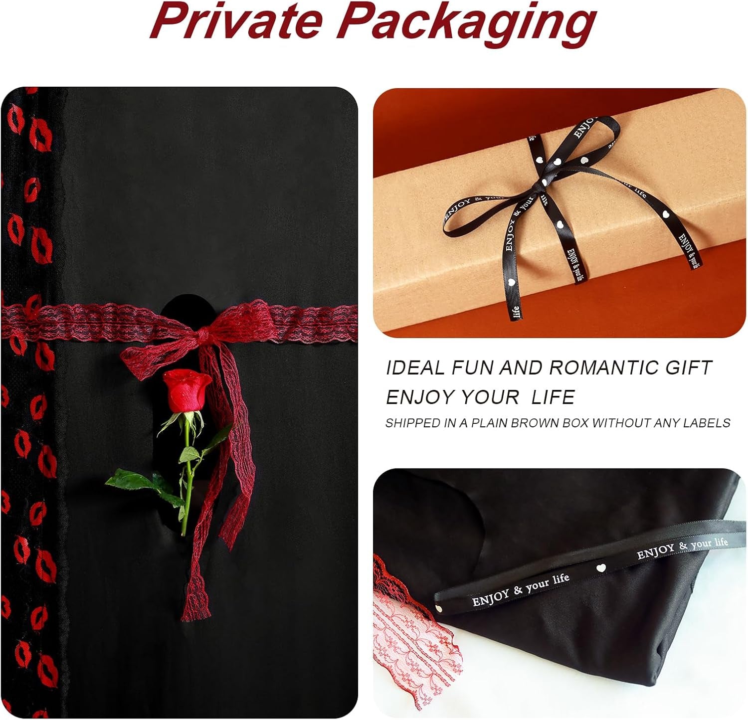 LaceMist Portable BDSM Glory Hole Door Curtain