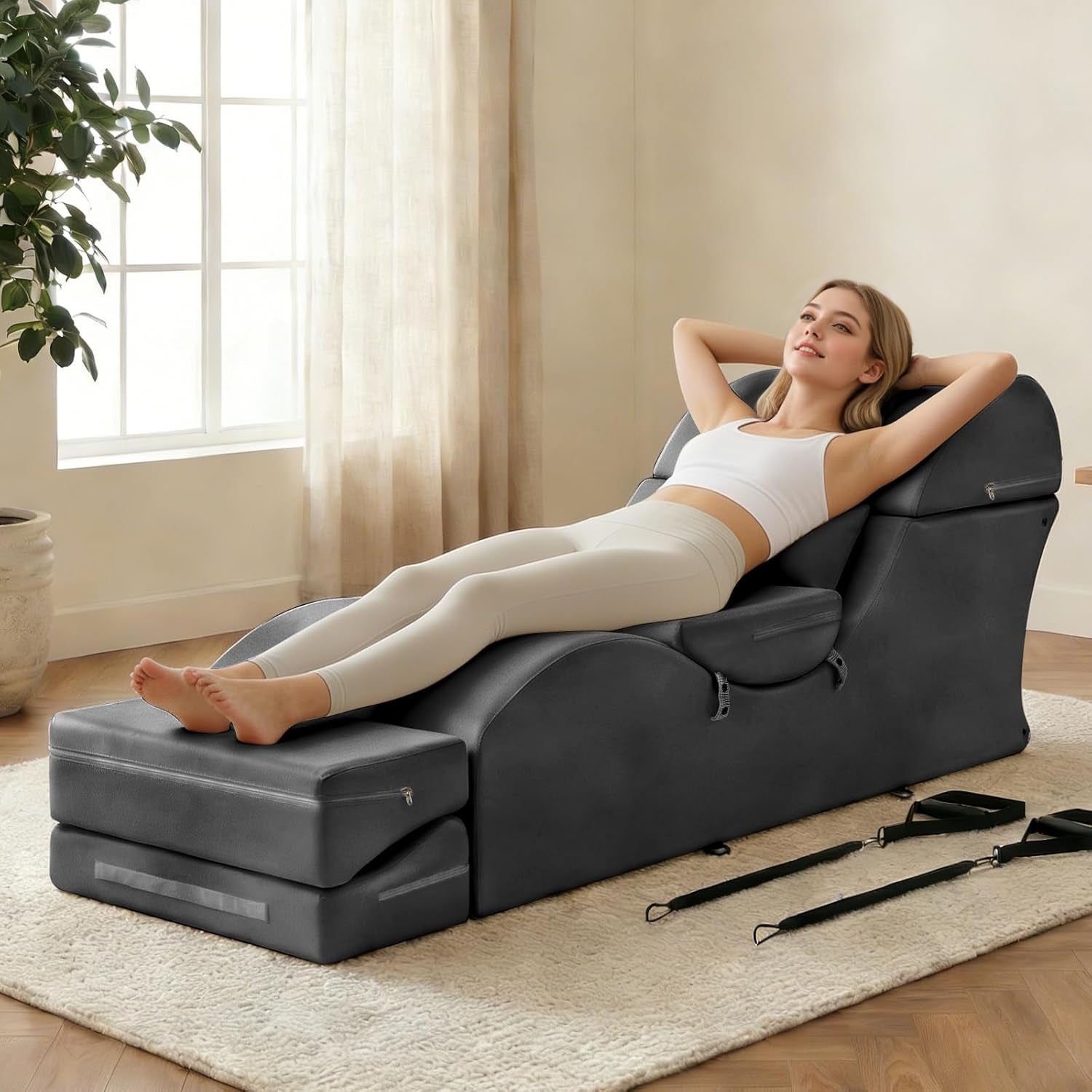 SmokeScreen Sleek 2-in-1 Sex Chaise Lounge