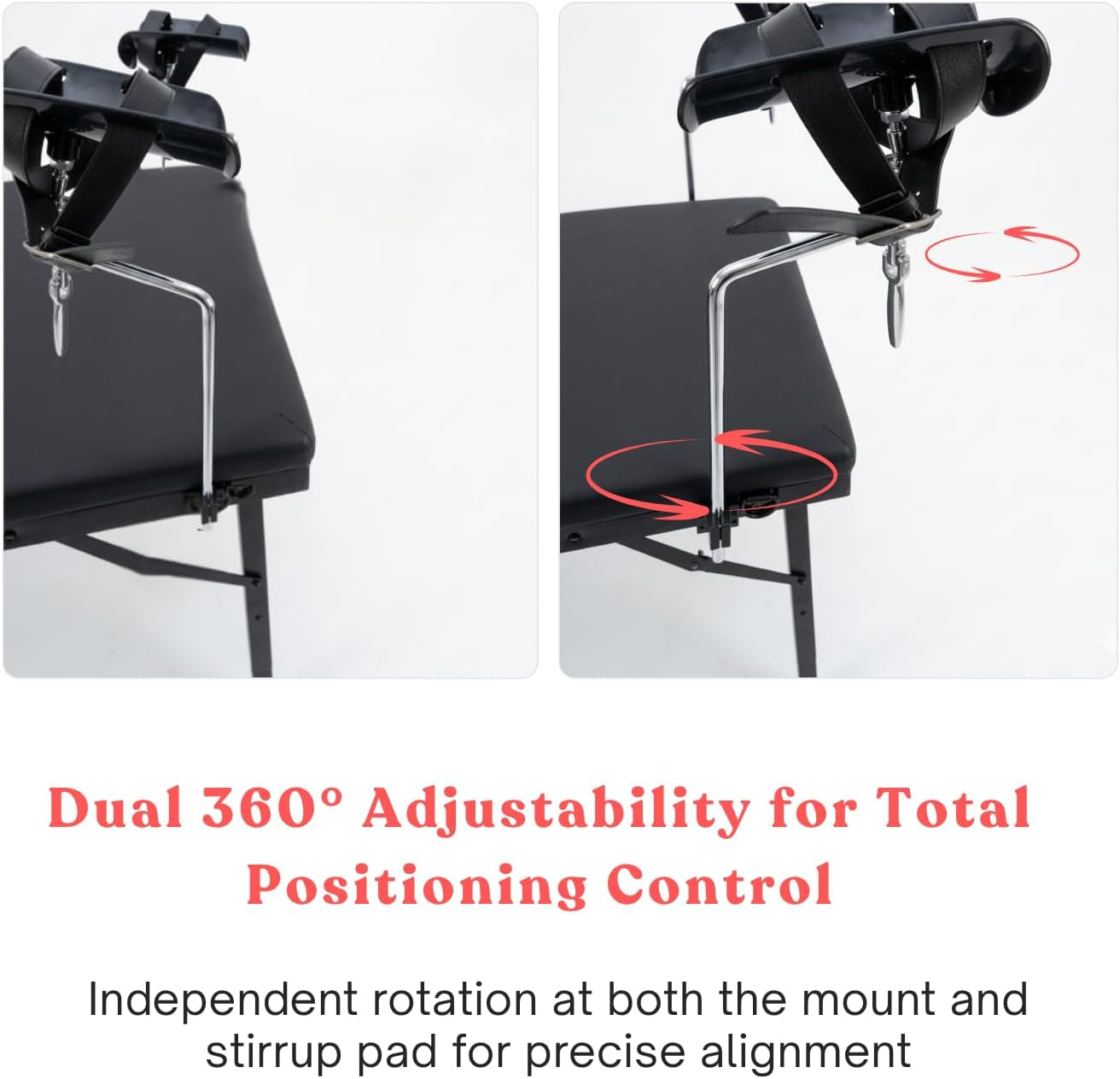 DuskAnchor Sex Positioning Table with Stirrups & Anchors