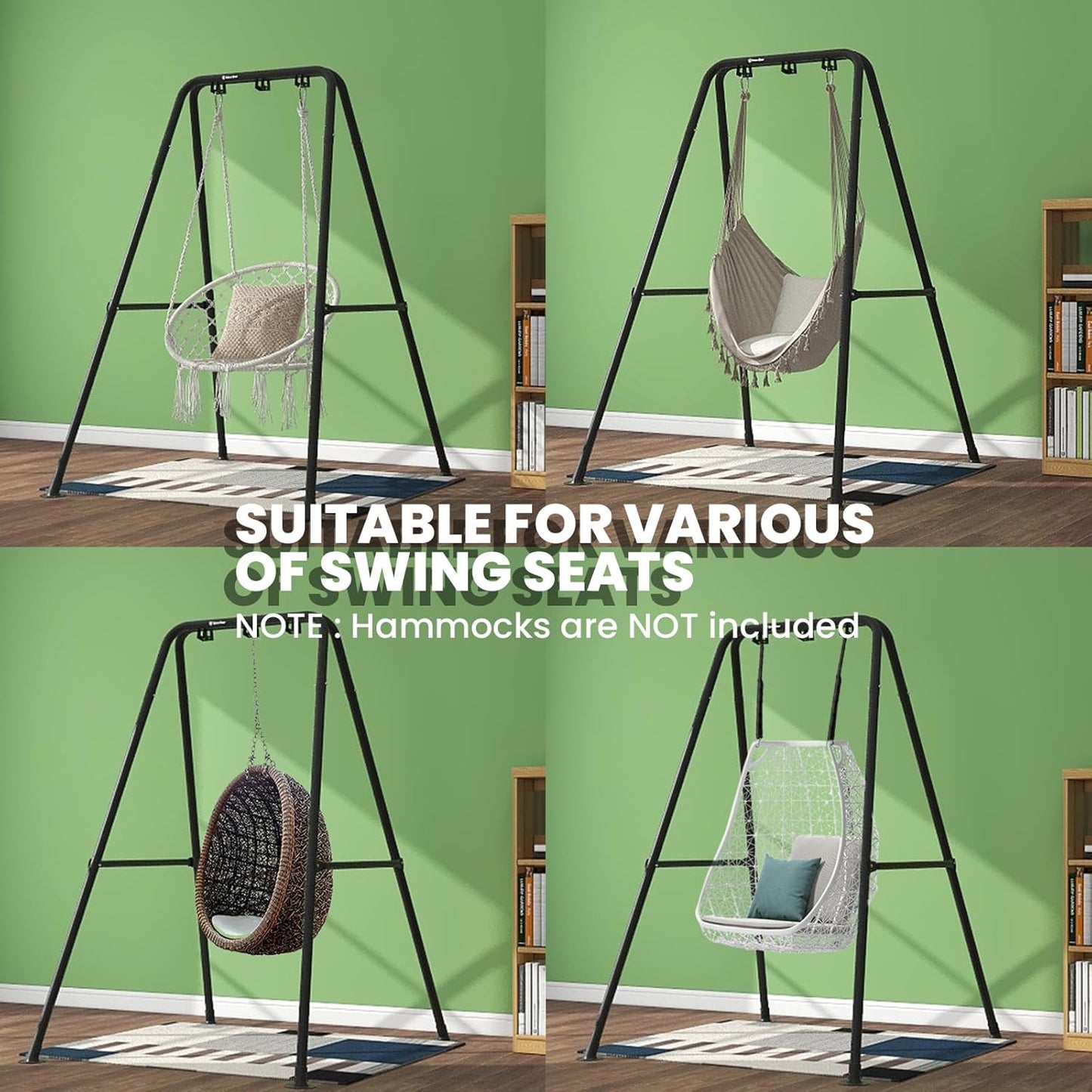 ShadowHook Sex Swing Stand | 300 lb Heavy Duty Steel Frame