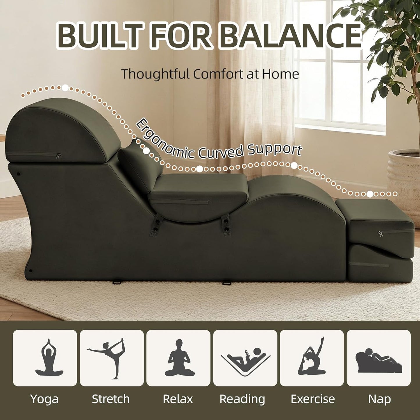 EnvyForm Plush 2-in-1 Sex Chaise Lounge