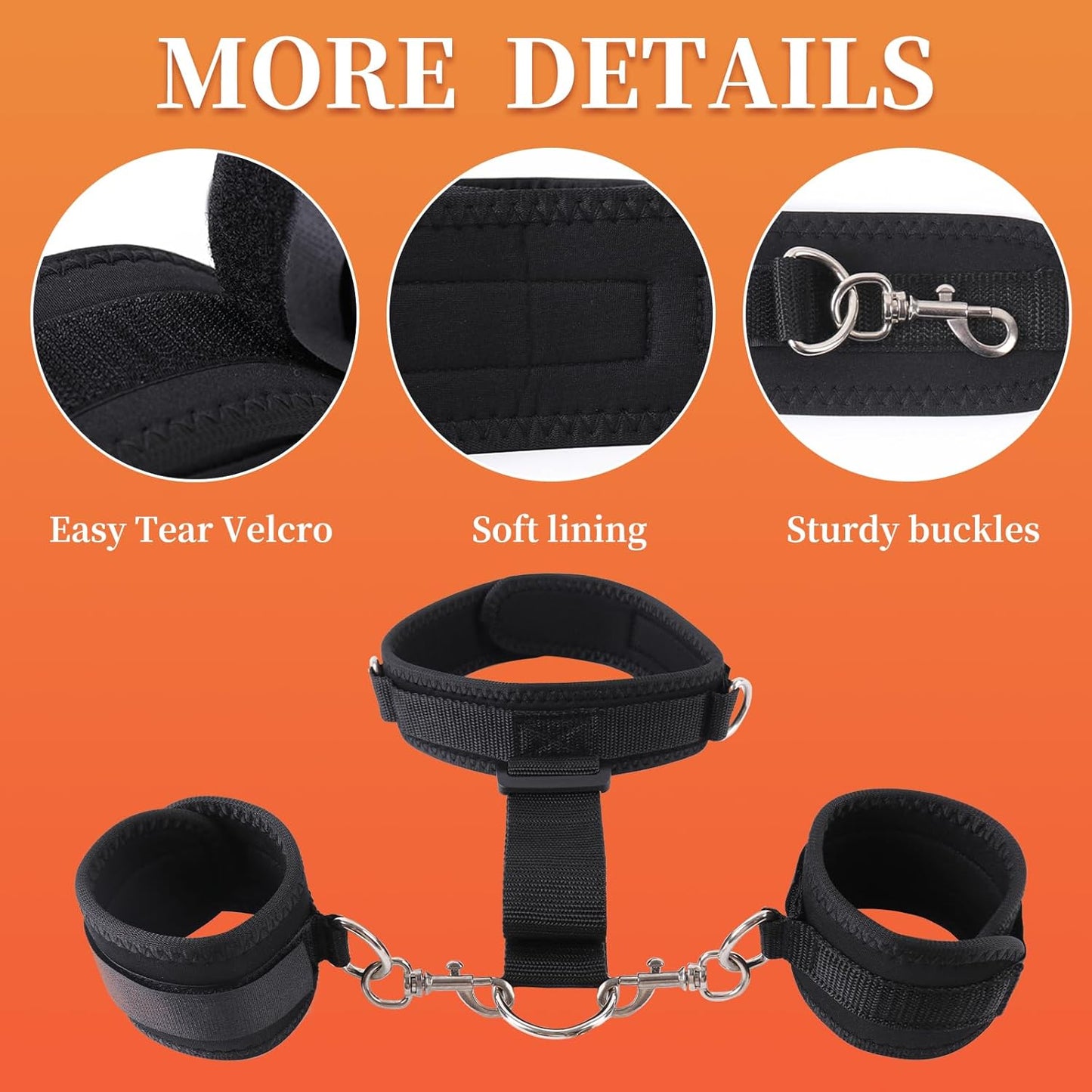 NapeLock Neck to Wrist BDSM Restraint