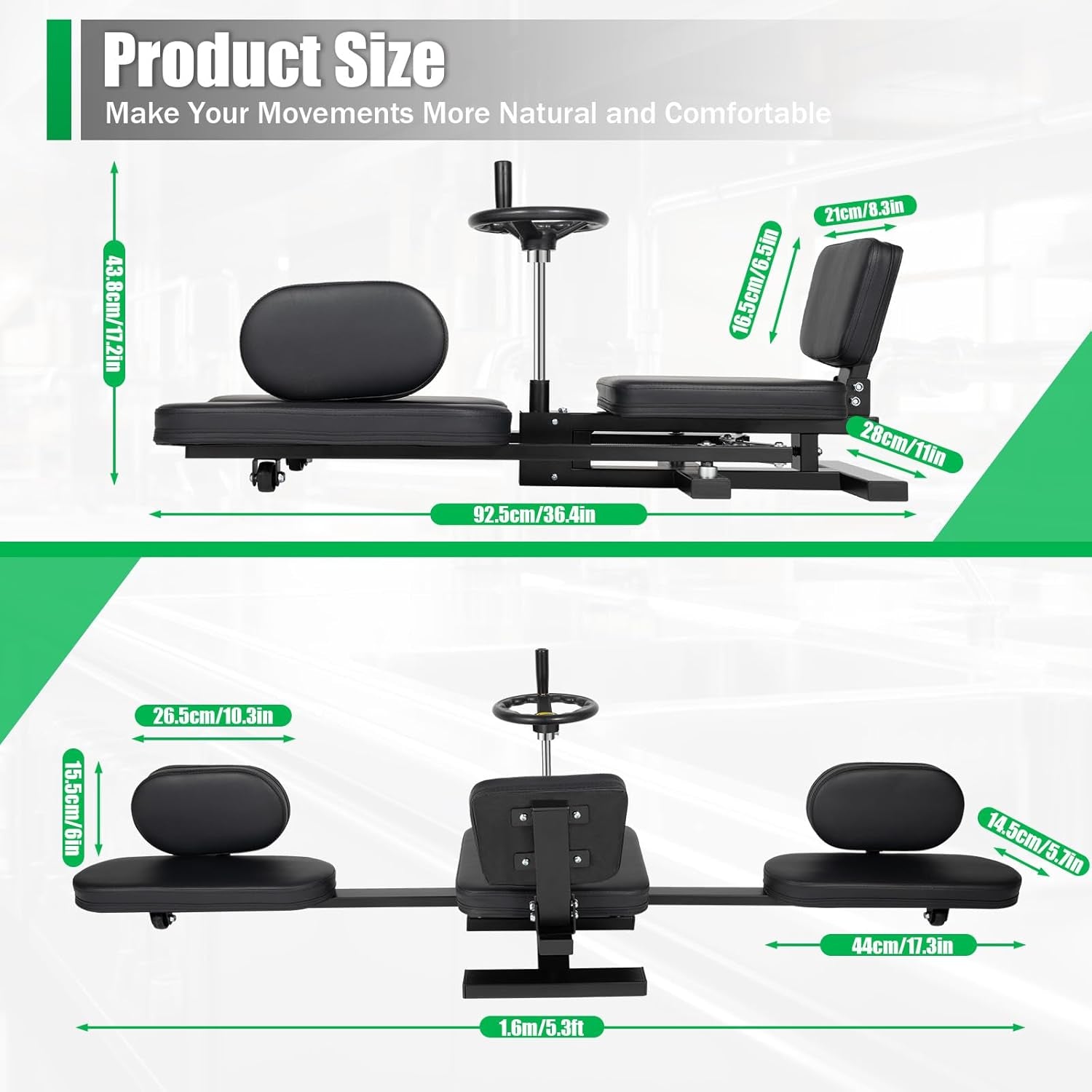 Leg Stretcher Split Machine for Dancers, Split Machine for Flexibility Adults, 180 Degrees Pro Leg Stretcher Split Machine，Stretch Machine for Home Gym