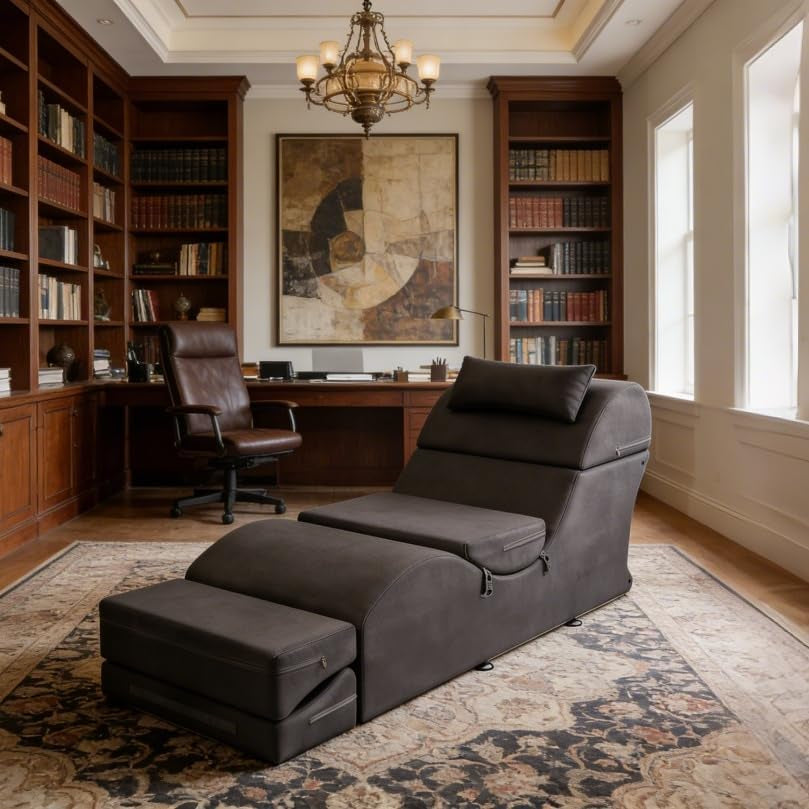 BourbonFold Sensual 2-in-1 Sex Chaise Lounge