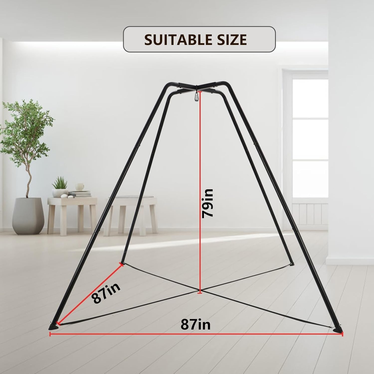 HotRevolver Sex Swing Stand | 330 lb Rotating Steel Frame