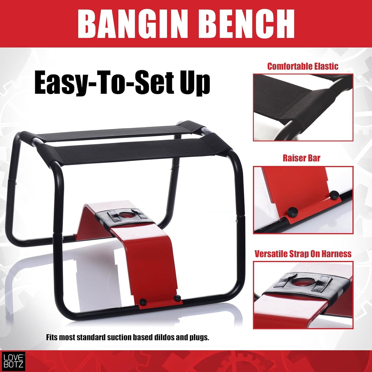 Bangin Bench Extreme Sex Stool Kinky Furniture for Couples BDSM Play Stool 1 Count