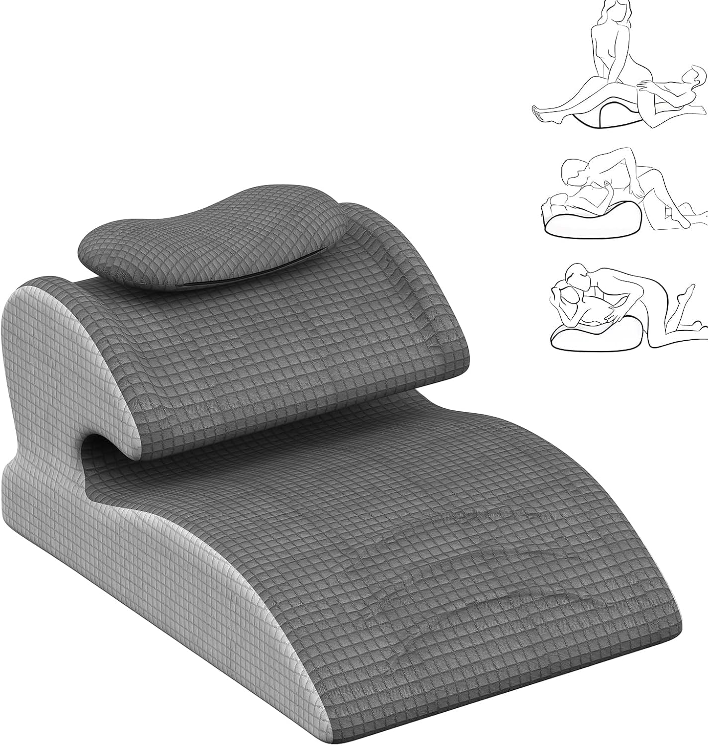 NocturneWedge Memory Foam Sex Position Pillow