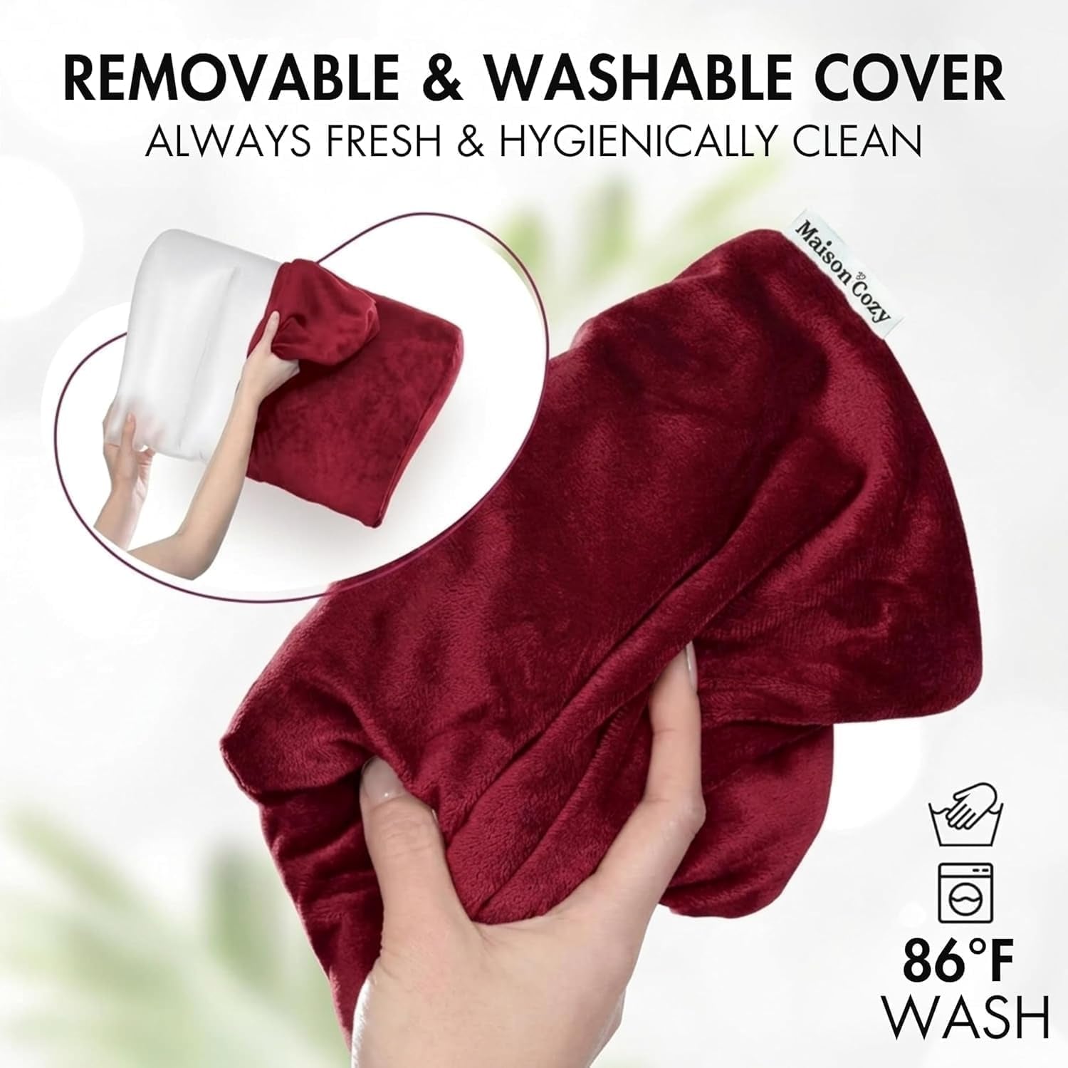 EmberPoise Sex Position Wedge Pillow for Couples
