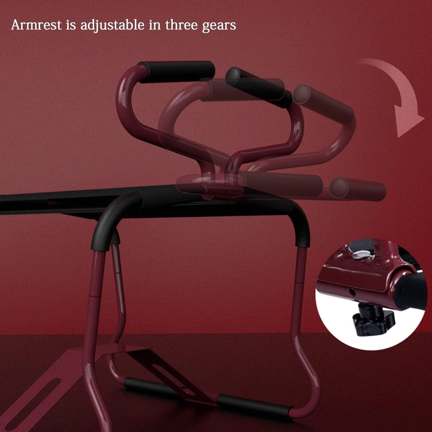 GripRider Sex Chair with Dildo Mount and Handrails