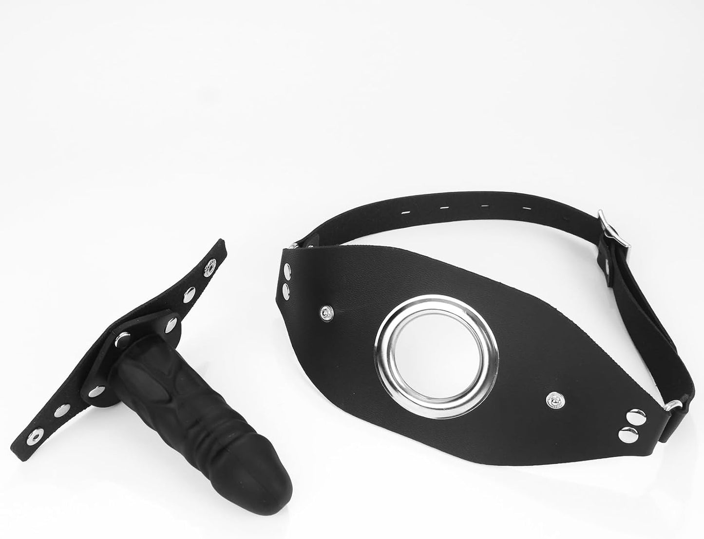 SwapPlay BDSM Penis Gag – Detachable, Lockable Strap