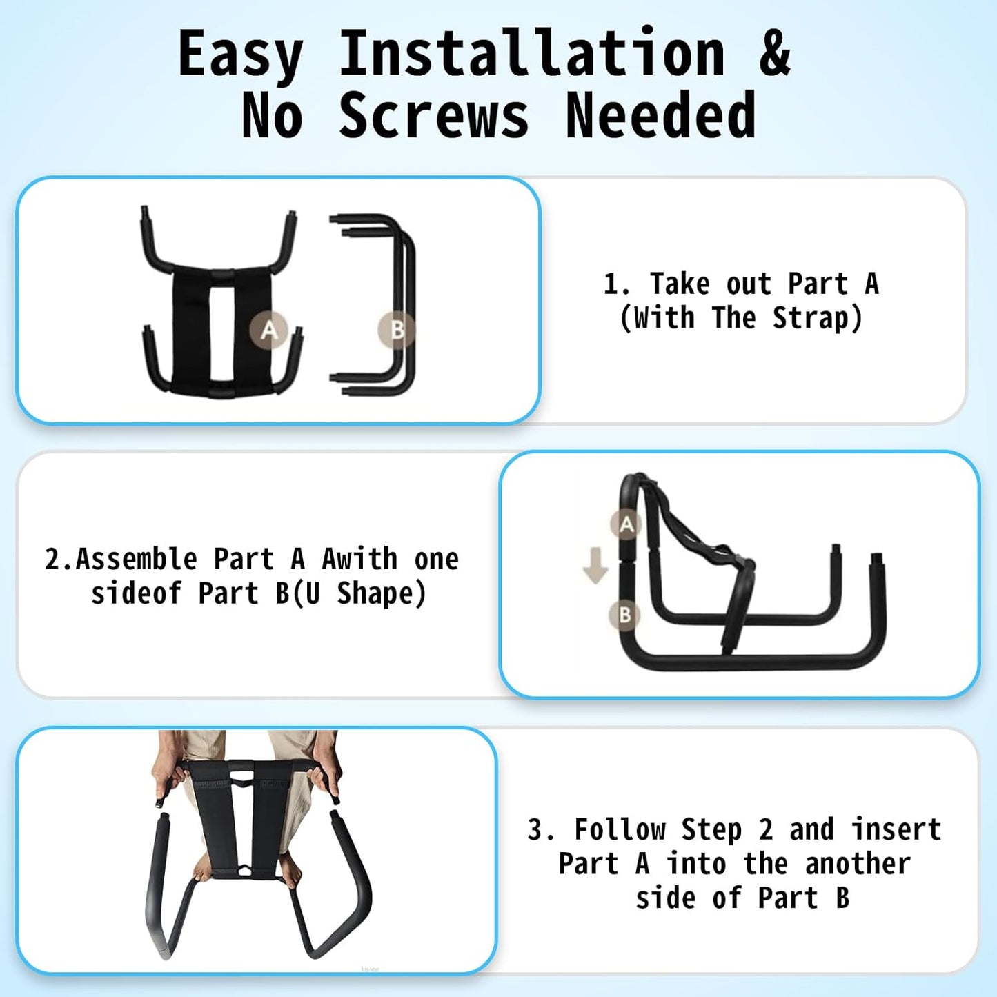 Sex Chair for Couples BDSM Sex Toys, Multifunctional Sex Position Enhancer Chair Adjustable Sex Bench with Bouncing Mount Seat, Weightless Riding Sex Stool Sex Furniture for Bedroom