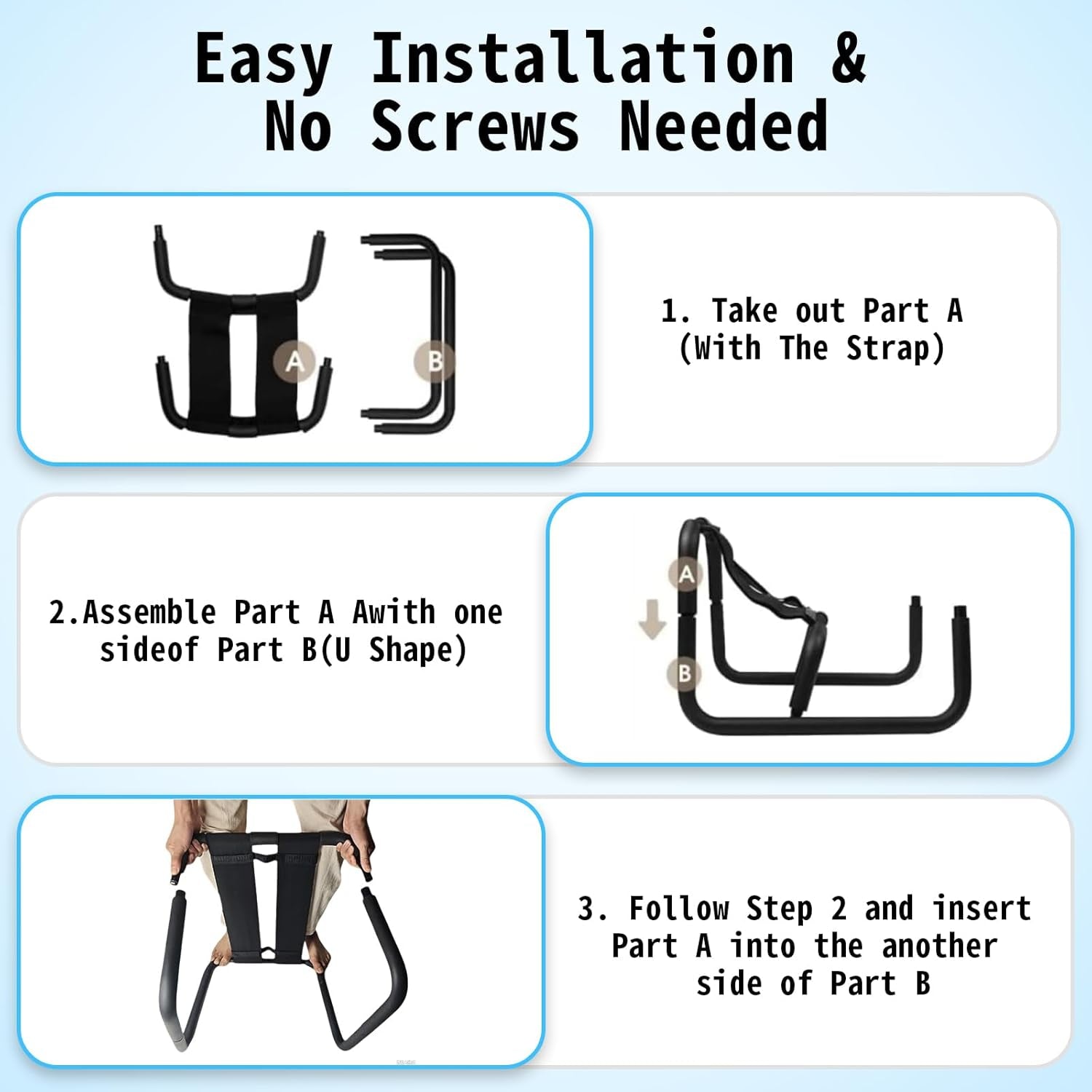 Sex Chair for Couples BDSM Sex Toys, Multifunctional Sex Position Enhancer Chair Adjustable Sex Bench with Bouncing Mount Seat, Weightless Riding Sex Stool Sex Furniture for Bedroom